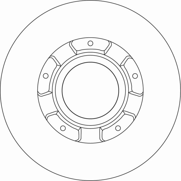 TRW DF6963S Bremsscheibe