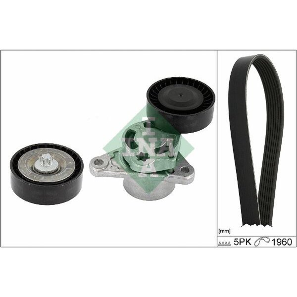 Schaeffler INA 529 0487 10 Keilrippenriemensatz