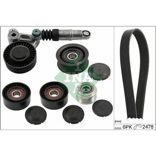 Schaeffler INA 529 0520 20 Keilrippenriemensatz