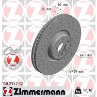 ZIMMERMANN 150.2957.52 Bremsscheibe