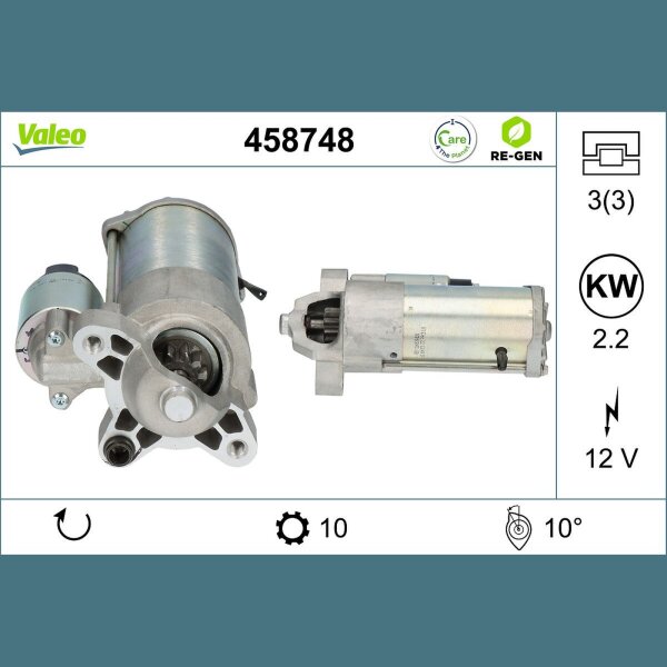 VALEO 458748 Starter