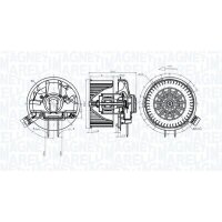 MAGNETI MARELLI 069412305010 Innenraumgebläse