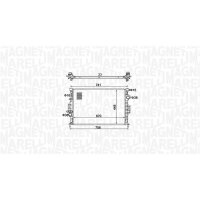 MAGNETI MARELLI 350213157700 Kühler, Motorkühlung