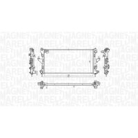 MAGNETI MARELLI 350213198200 Kühler, Motorkühlung