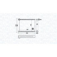 MAGNETI MARELLI 350218473000 Wärmetauscher,...
