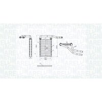 MAGNETI MARELLI 350218490000 Wärmetauscher,...