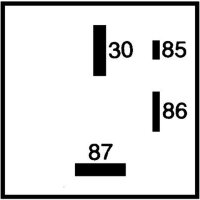 HELLA 4RA 007 507-021 Relais, Glühanlage