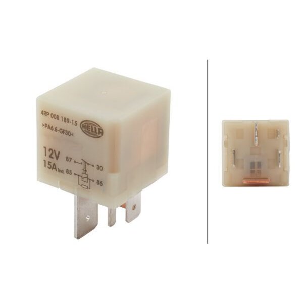 HELLA 4RP 008 189-151 Relais, Kraftstoffpumpe