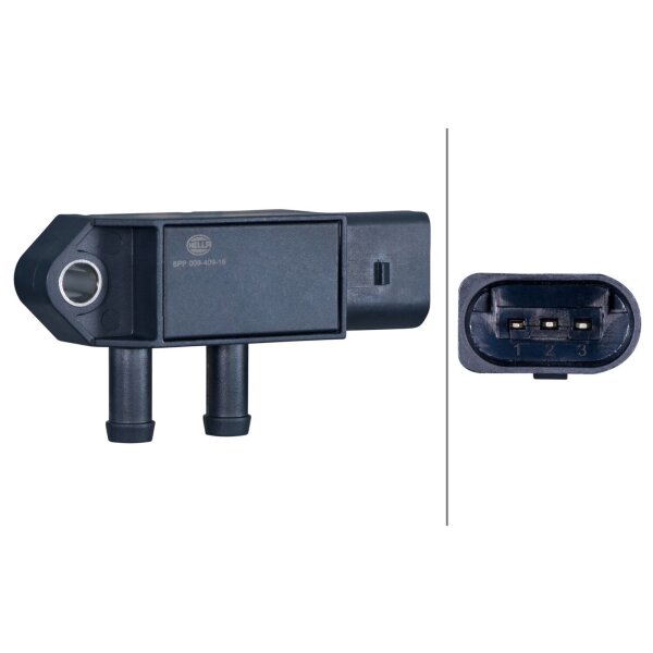HELLA 6PP 009 409-161 Sensor, Abgasdruck