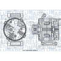 MAGNETI MARELLI 063731546110 Generator