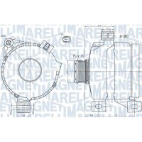MAGNETI MARELLI 063731967010 Generator