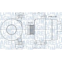 MAGNETI MARELLI 063731969010 Generator