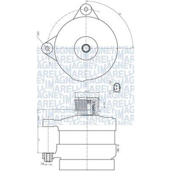MAGNETI MARELLI 063732188010 Generator