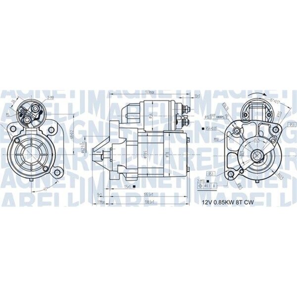 MAGNETI MARELLI 063721186010 Starter