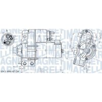 MAGNETI MARELLI 063721290010 Starter