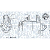 MAGNETI MARELLI 063721365010 Starter