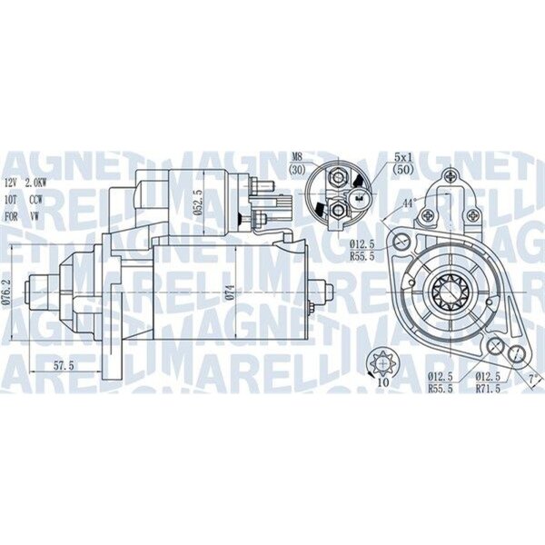 MAGNETI MARELLI 063721397010 Starter