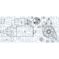 MAGNETI MARELLI 063721397010 Starter