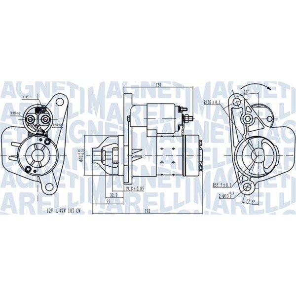 MAGNETI MARELLI 063721418010 Starter