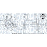 MAGNETI MARELLI 063721469010 Starter