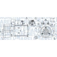 MAGNETI MARELLI 063721491010 Starter