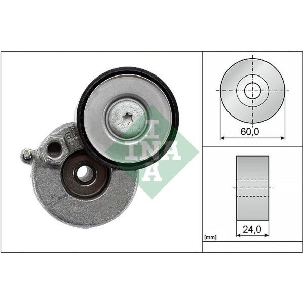 Schaeffler INA 534 0728 10 Riemenspanner, Keilrippenriemen