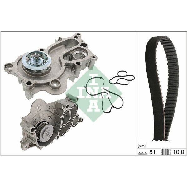 Schaeffler INA 530 0744 30 Wasserpumpe + Zahnriemensatz