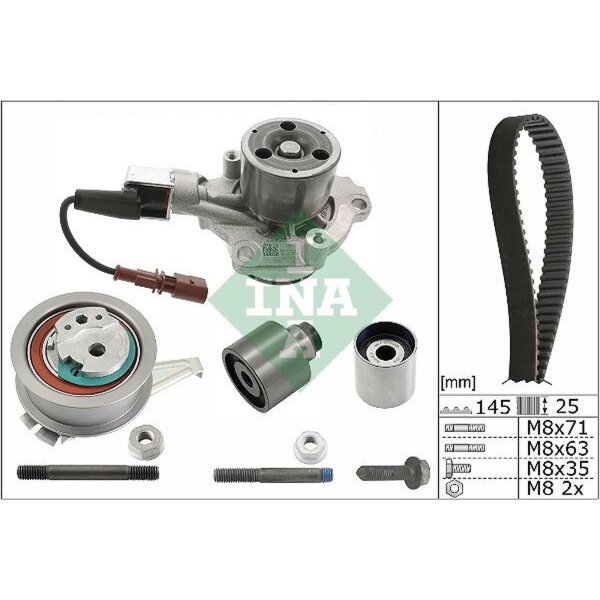 Schaeffler INA 530 0699 30 Wasserpumpe + Zahnriemensatz
