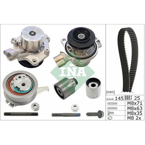 Schaeffler INA 530 0699 31 Wasserpumpe + Zahnriemensatz
