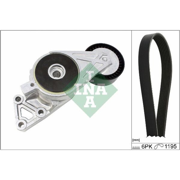 Schaeffler INA 529 0470 10 Keilrippenriemensatz