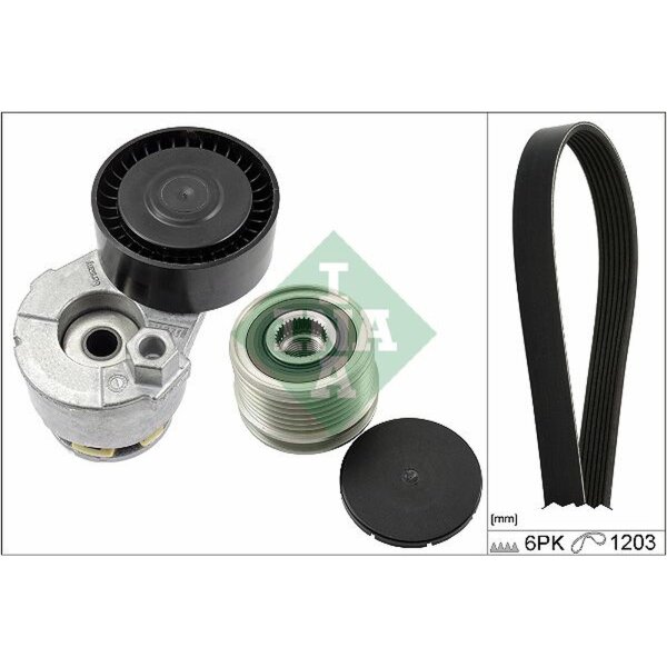 Schaeffler INA 529 0009 20 Keilrippenriemensatz