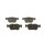 BOSCH 0 986 424 860 Bremsbelagsatz, Scheibenbremse