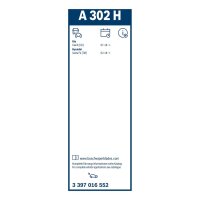 BOSCH 3 397 016 552 Wischblatt