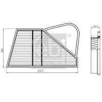 FEBI BILSTEIN 173606 Luftfilter