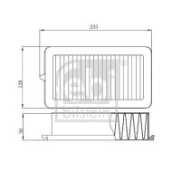 FEBI BILSTEIN 174597 Luftfilter