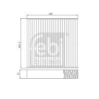 FEBI BILSTEIN 174913 Filter, Innenraumluft