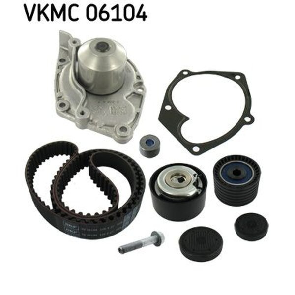 SKF VKMC 06104 Wasserpumpe + Zahnriemensatz