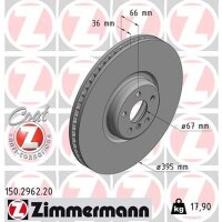 ZIMMERMANN 150.2962.20 Bremsscheibe