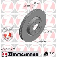 ZIMMERMANN 400.5535.20 Bremsscheibe