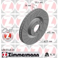 ZIMMERMANN 400.5548.20 Bremsscheibe