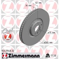 ZIMMERMANN 150.2948.32 Bremsscheibe