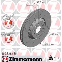 ZIMMERMANN 600.3262.70 Bremsscheibe