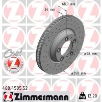 ZIMMERMANN 460.4505.52 Bremsscheibe