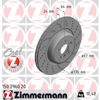 ZIMMERMANN 150.2960.20 Bremsscheibe