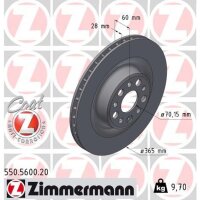 ZIMMERMANN 550.5600.20 Bremsscheibe