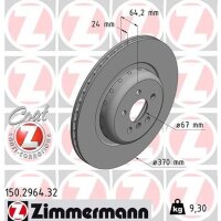 ZIMMERMANN 150.2964.32 Bremsscheibe