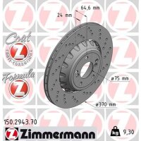 ZIMMERMANN 150.2943.70 Bremsscheibe