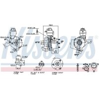 NISSENS 93074 Lader, Aufladung