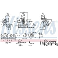 NISSENS 93168 Lader, Aufladung