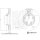 BLUE PRINT ADBP430075 Bremsscheibe